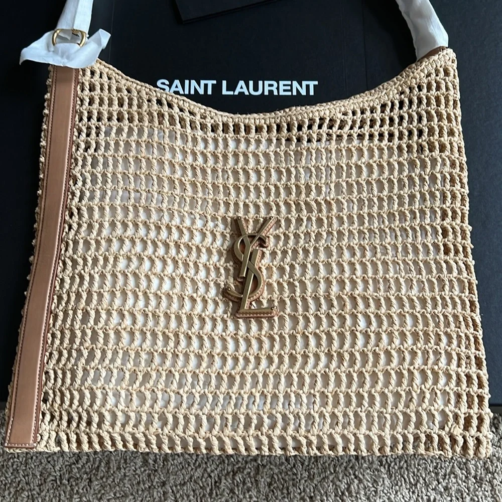 🔥 YSL 2024 Oxalis Crochet Tote - Picture 4 of 8